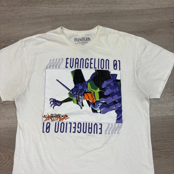 Neon Genesis Evangelion 01 Anime Short Sleeve T Shirt Men's Large - Picture 2 of 10